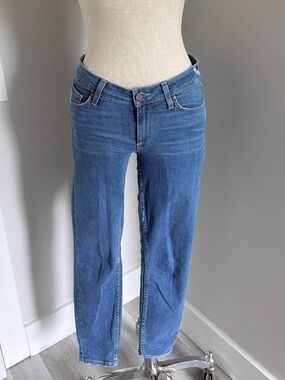 PAIGE Women's Verdugo Ankle Mira Slim Skinny Fit Stretch 5-Pocket Ankle Jeans 27